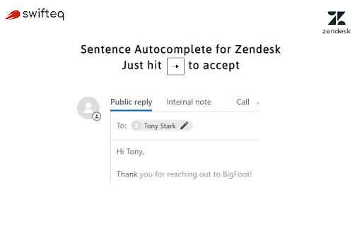 Agent Helper For Zendesk website screenshot