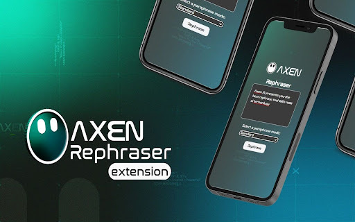 Axen Ai website screenshot