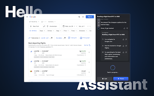 Hyperwrite Ai Assistant website screenshot