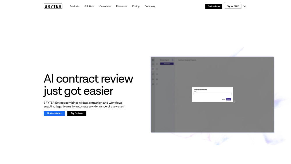 BRYTER website screenshot