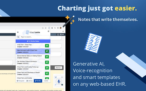 Chartnote website screenshot