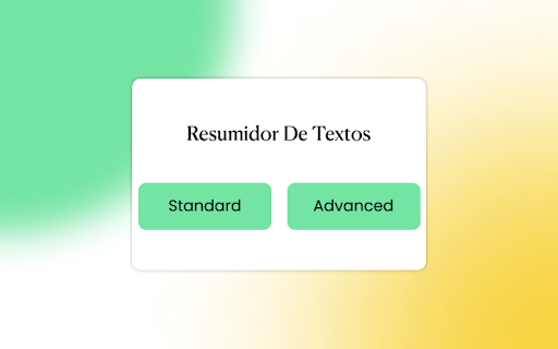 Resumidor De Textos website screenshot