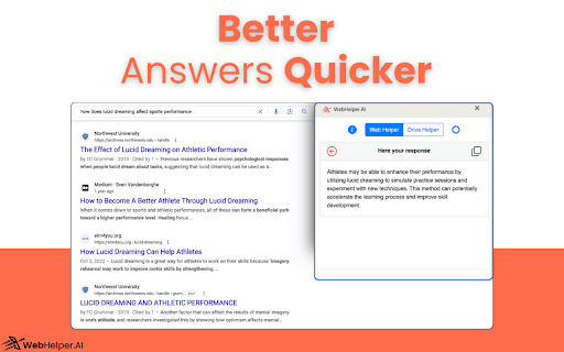 Webhelper Ai website screenshot