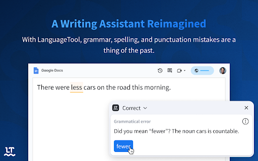 Ai Grammar Checker Paraphraser Languagetool website screenshot