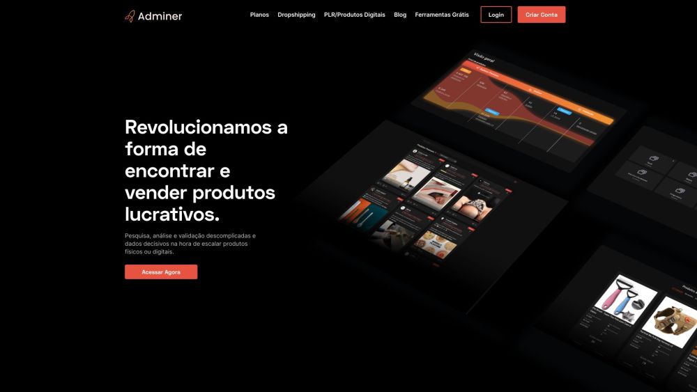 Adminer Pro website screenshot