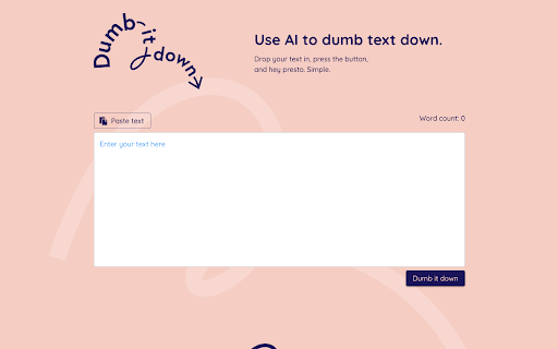 Dumb It Down website screenshot