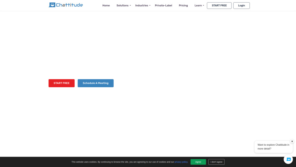 Chattitude website screenshot