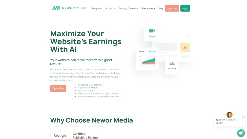 Newormedia Com website screenshot