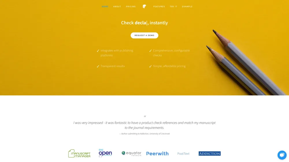 Penelope Ai website screenshot