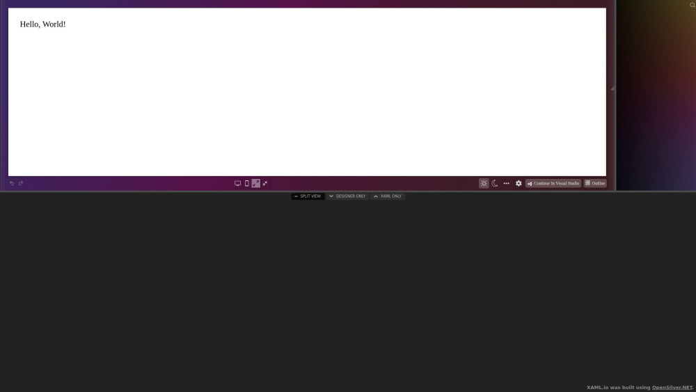 Xaml Io website screenshot
