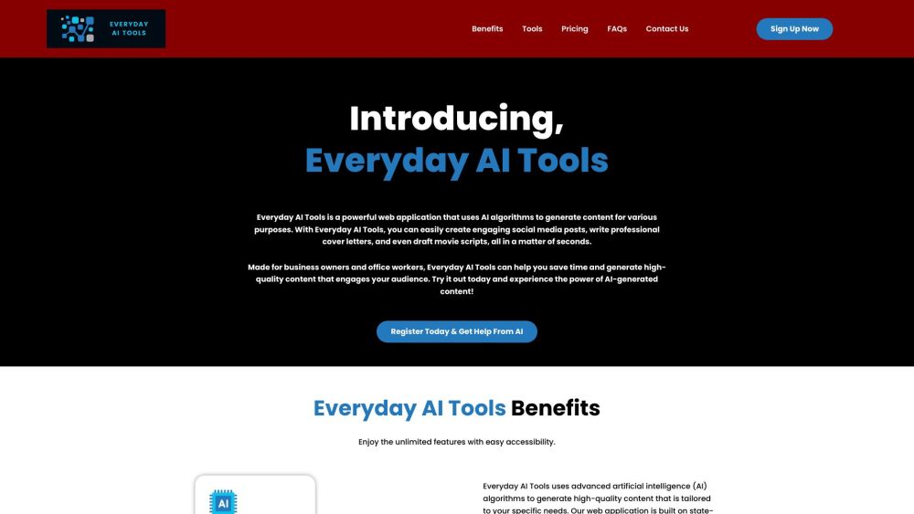 Everyday AI website screenshot