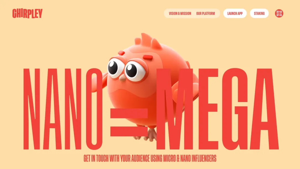 Chirpley website screenshot