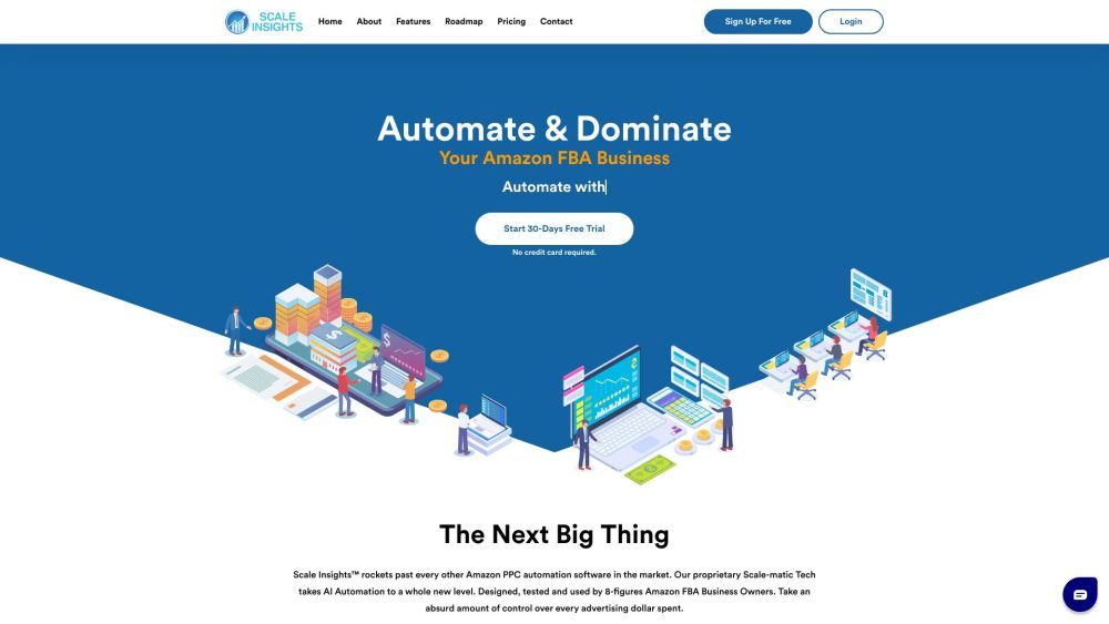 Scaleinsights Com website screenshot