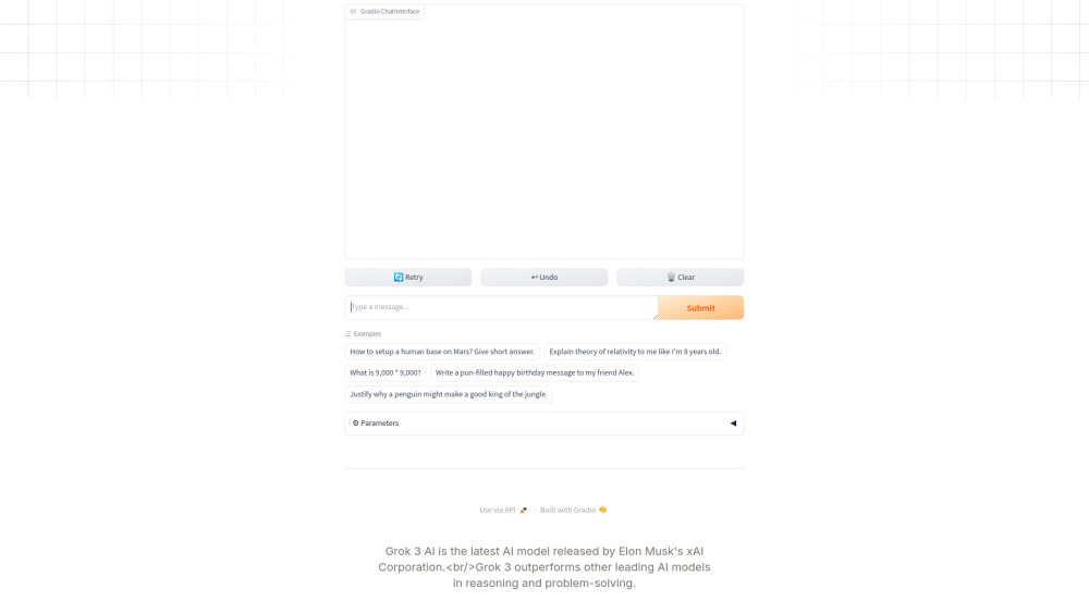 Grok 3 Ai website screenshot