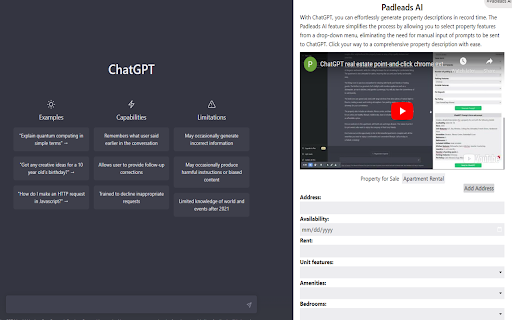 Padleads Ai website screenshot