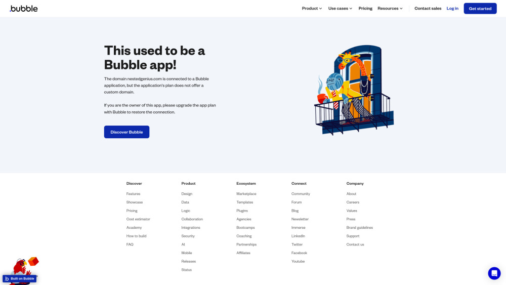 N website screenshot