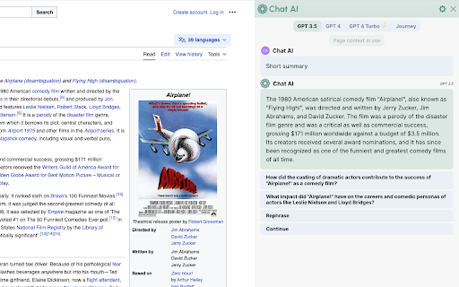 Chat Ai Chat Gpt 4 Turbo On All Sites website screenshot