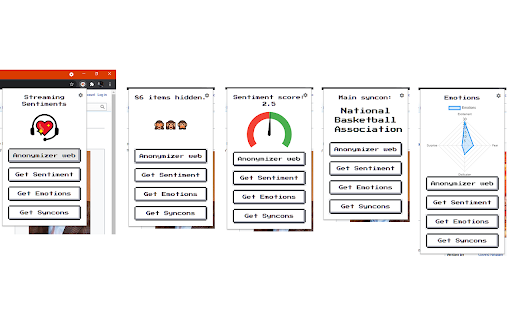 Anonymizer Web website screenshot