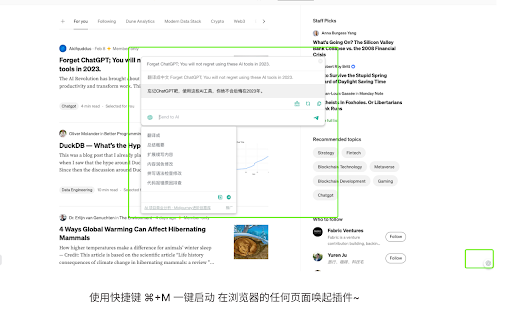 Chatgpt For All Sites website screenshot