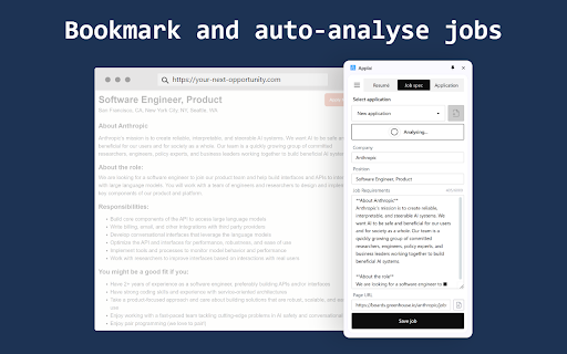 Applai Ai website screenshot