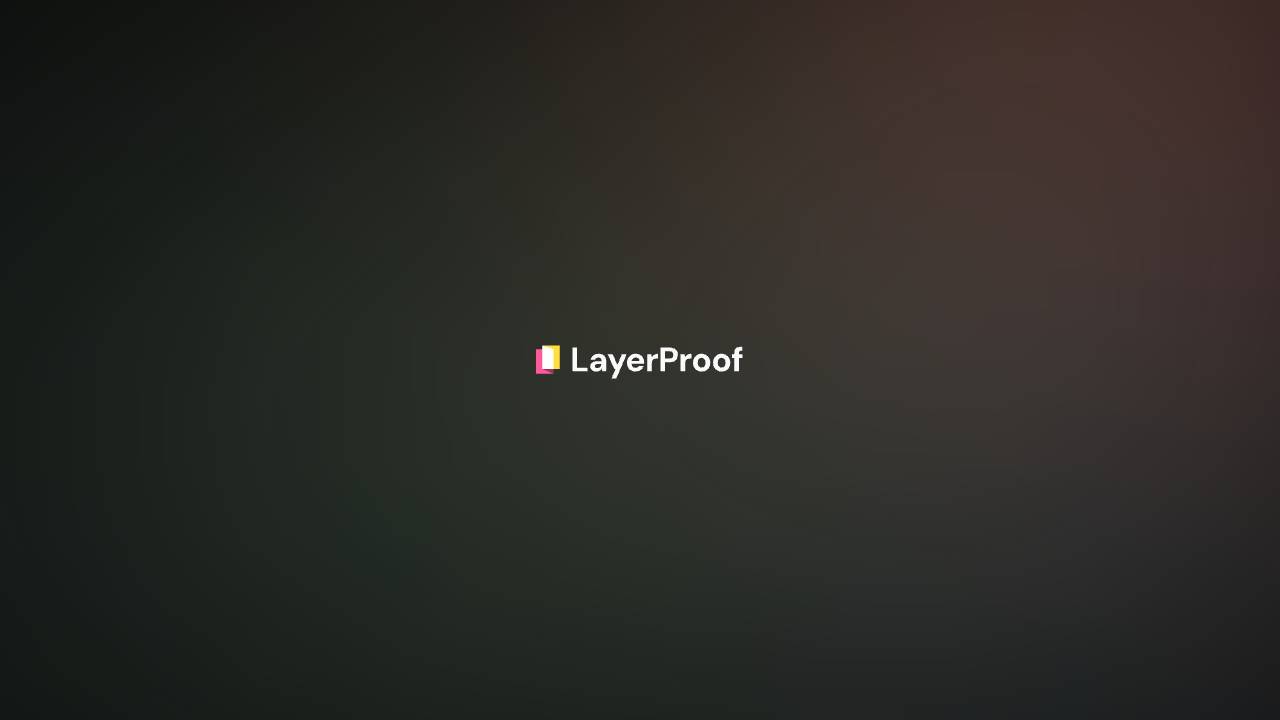 LayerProof website screenshot