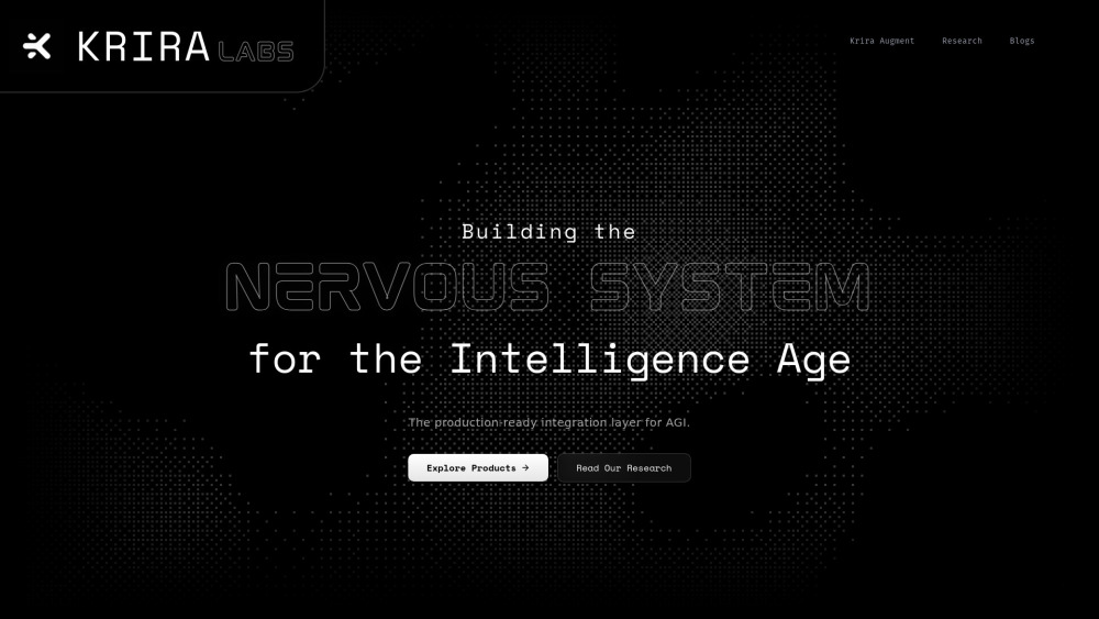 Krira Chunker website screenshot