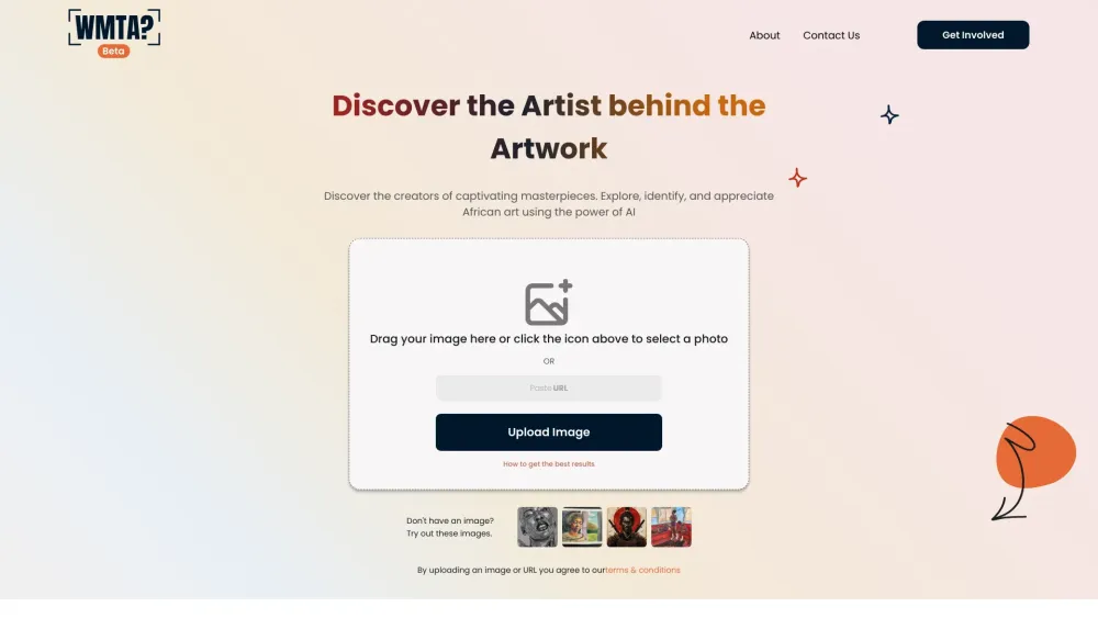 Whomadethisartwork website screenshot