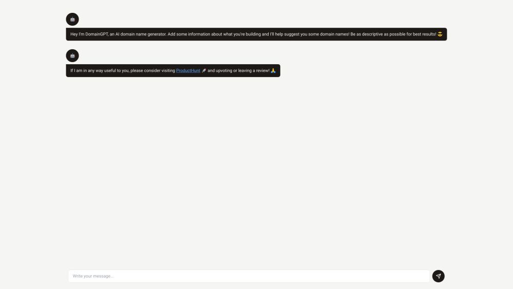 Aidomainideas website screenshot