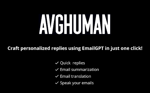 Gmail AI website screenshot