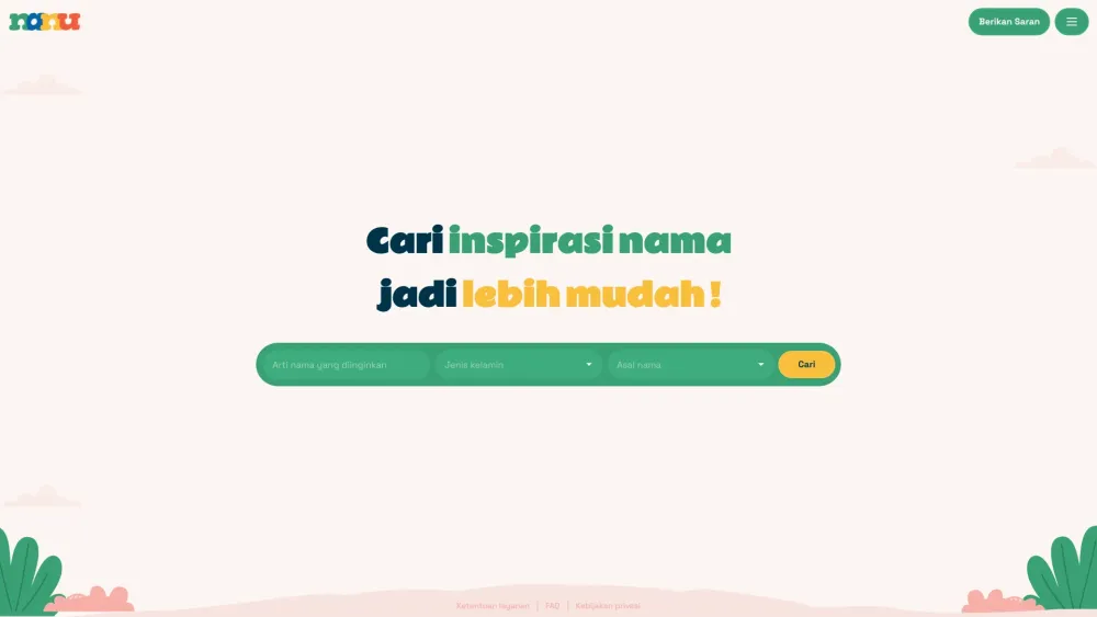 Nanu website screenshot