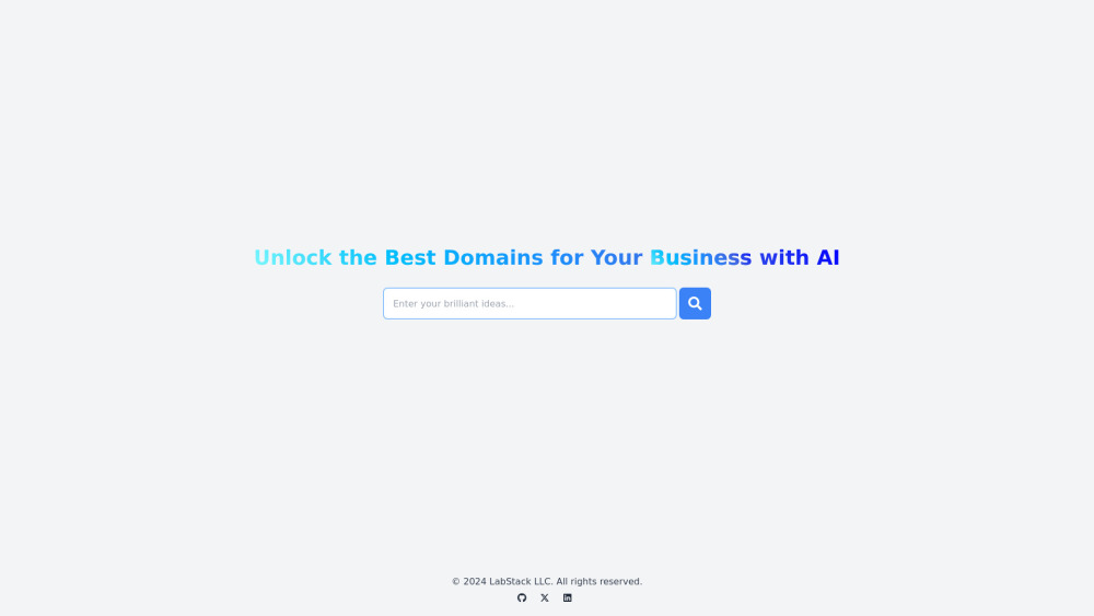 Unlock.domains website screenshot