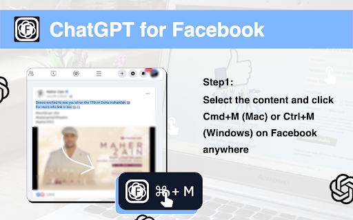 Ai Commects Replies For Facebook website screenshot