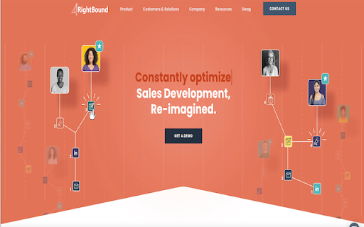 Rightbound Connector website screenshot