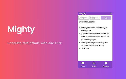 Mighty website screenshot