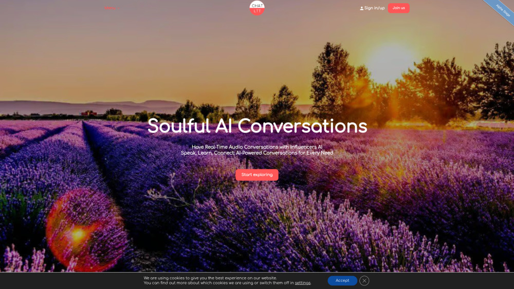 ChatLTT website screenshot