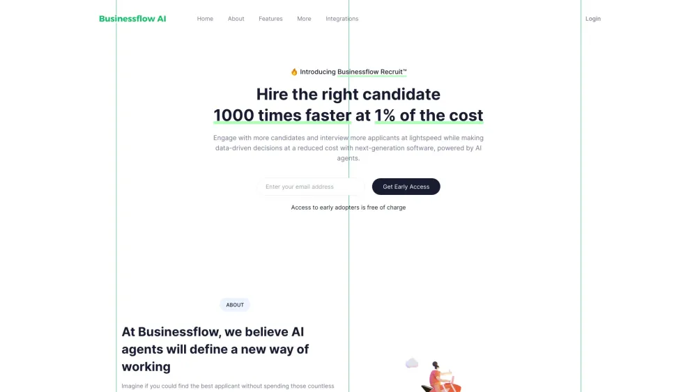 Businessflow AI website screenshot