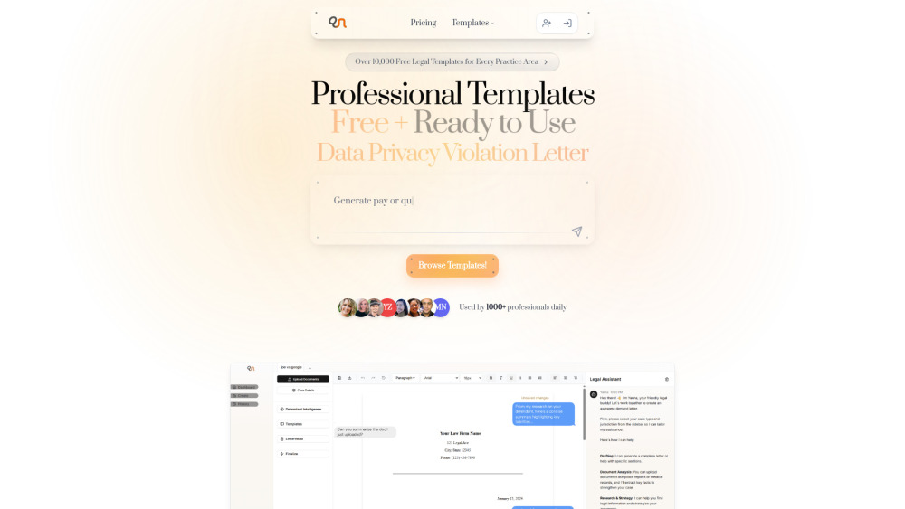 Yanna Pro website screenshot