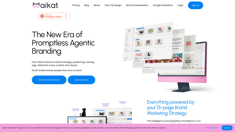 Ai Kat website screenshot