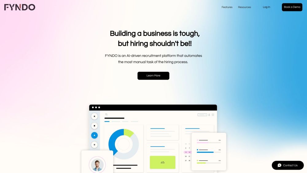 Fyndo website screenshot