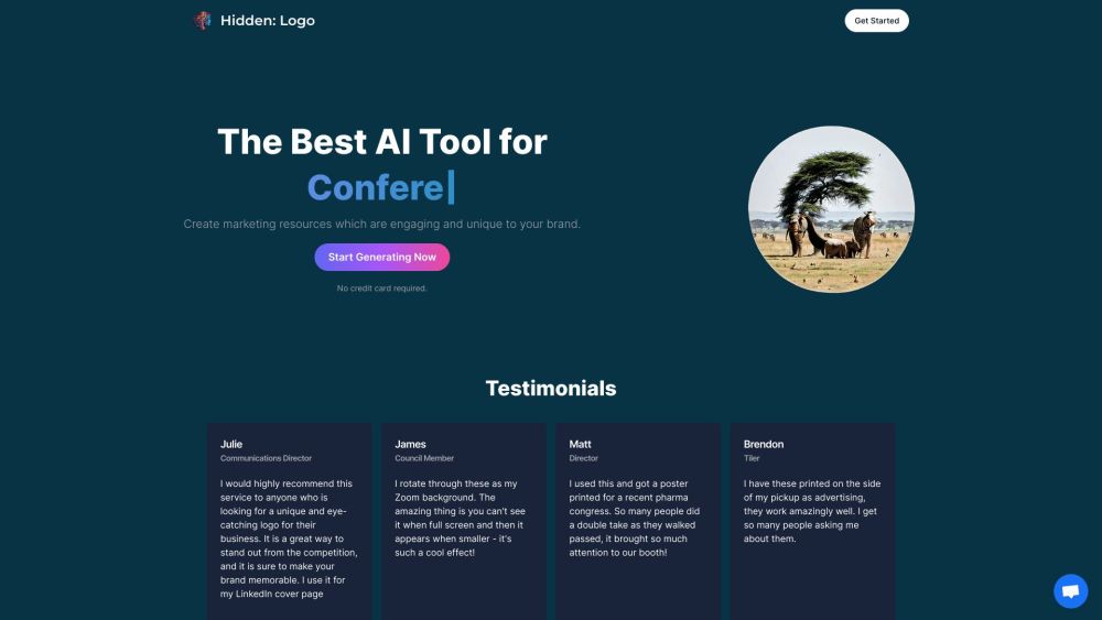 Hidden Logo website screenshot