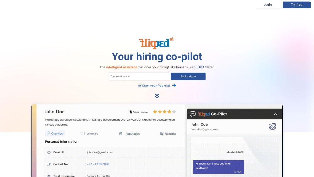 Flipped Ai website screenshot