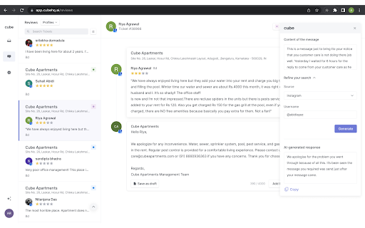 Cubehq website screenshot