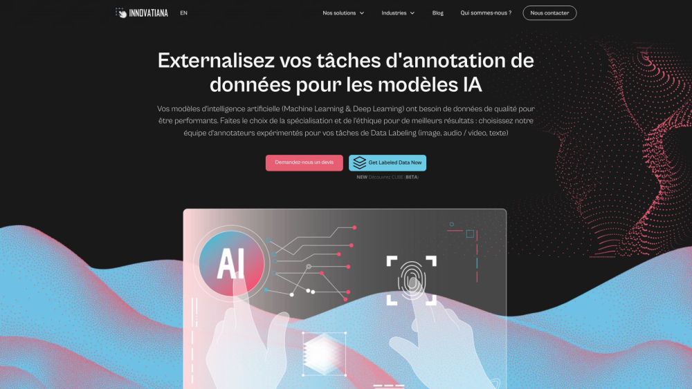 Innovatiana website screenshot
