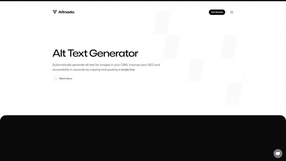 Altnado website screenshot