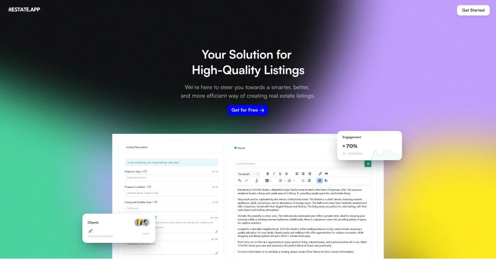 R website screenshot