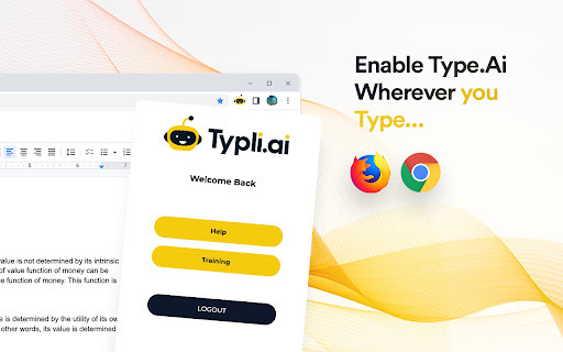 Typli Ai website screenshot