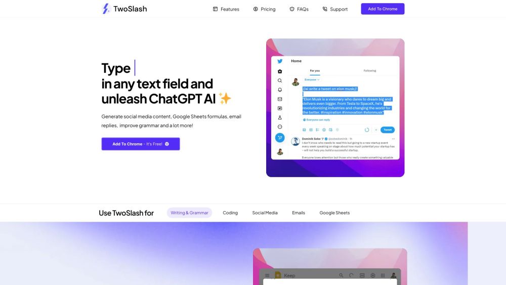 Twoslash website screenshot