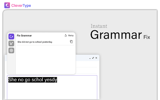 Clevertype website screenshot