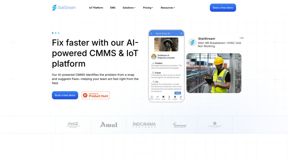 Statstream Ai website screenshot