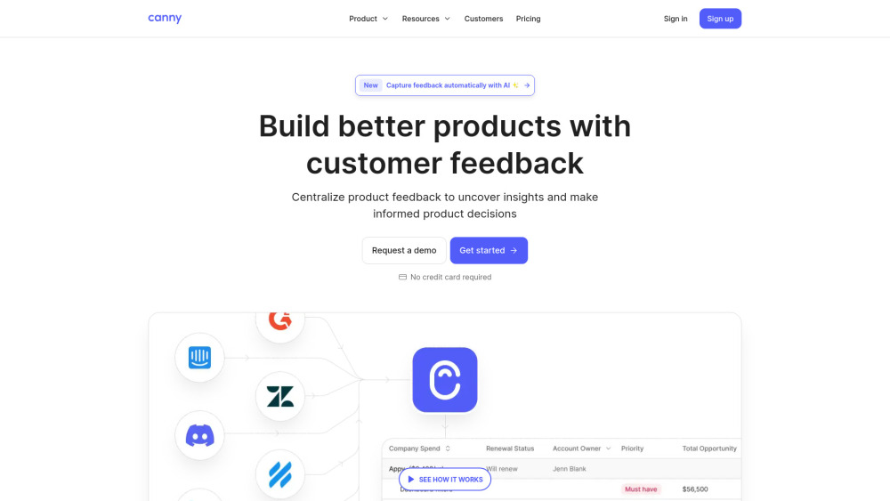 Canny Autopilot website screenshot